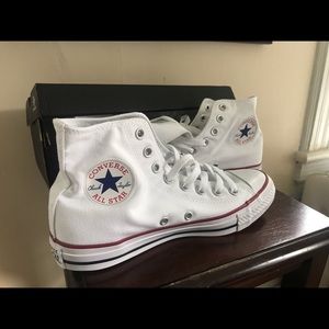 White High Top Converse